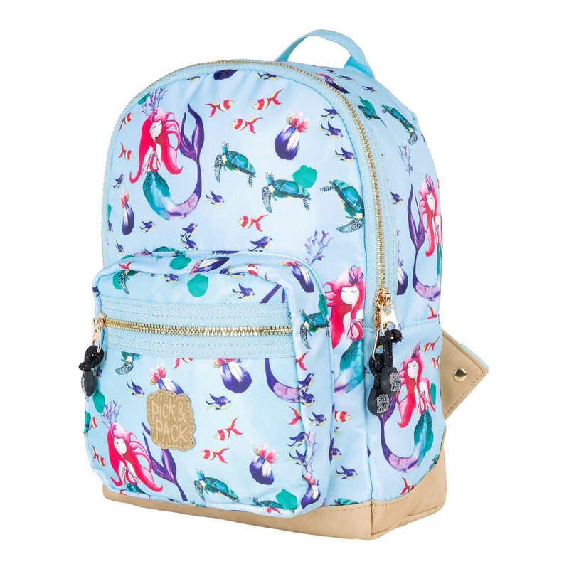 Pick & Pack Mermaid Backpack S Dusty Blue, Blue (Dusty
