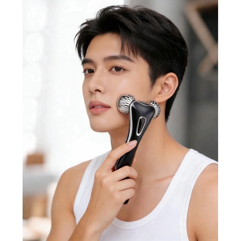 2 Pcs Assorted Beauty Facial Roller, Y-Shaped Beauty Roller, Massage