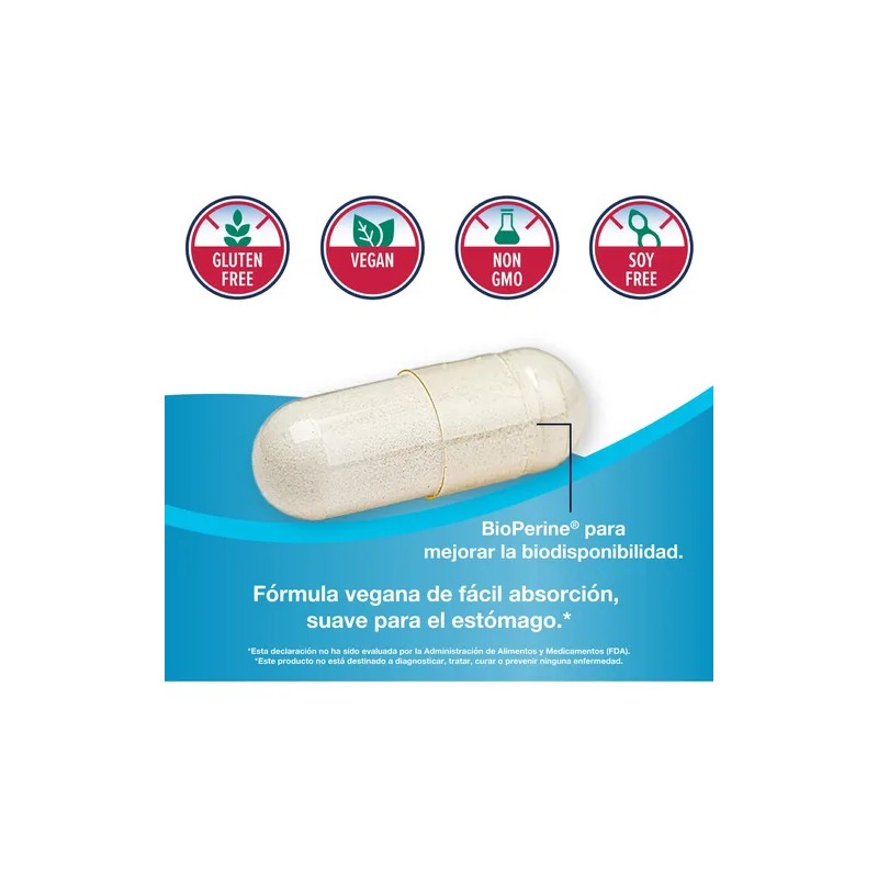 Kal Glicinato De Magnesio 350 Mg 160 Cápsulas Alta Absorcion