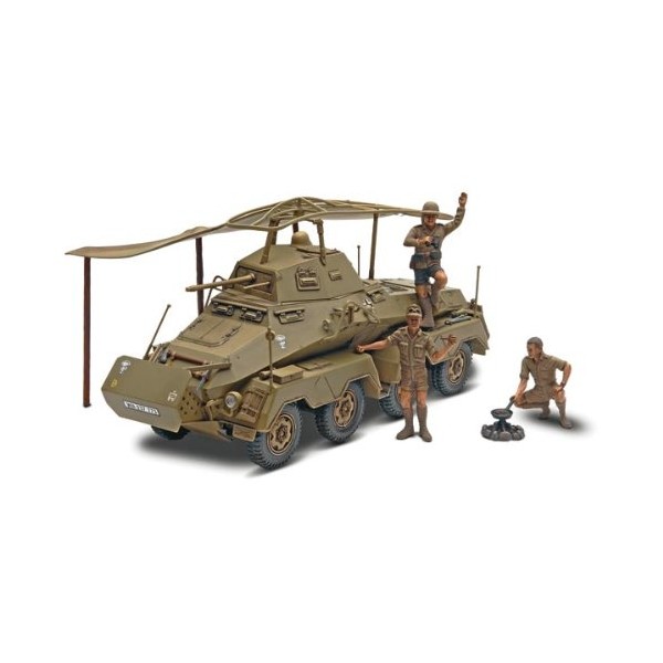 Revell Monogram Panzerspahwagen Sd.Kfz. 232 Plastic Military Land Vehicle Model Building Kits