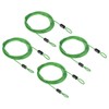 PATIKIL Security Steel Cable 2.5mm x 2m/6.56ft Coated Luggage Lock