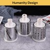 Spendeal Rotary Cheese Grater, 3 in 1 Cheese Shredder Grater
