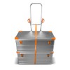 Alubox Lashing Strap with Clamping Lock 25 mm Wide Orange