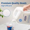 Wisesorb 7 LBS Calcium Chloride Desiccant, Moisture Absorbers Refill Beads