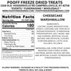 Freeze Dried Cheesecake Marshmallows - SIZE: Small (.8oz)