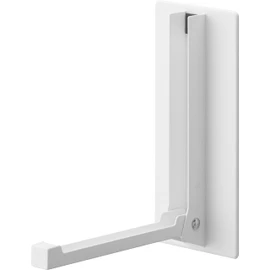 Yamazaki 5987 Magnetic Folding Hanger, White, When in Use: Approx. W 3.1 x D 6.5 x 7.1 inches (8 x 16.5 x 18 cm); When Stored: Approx. W 3.1 x D 1.2 x H 7.1 inches (8 x 3 x 18 cm); Tower Tower Easy Installation, Entrance Storage