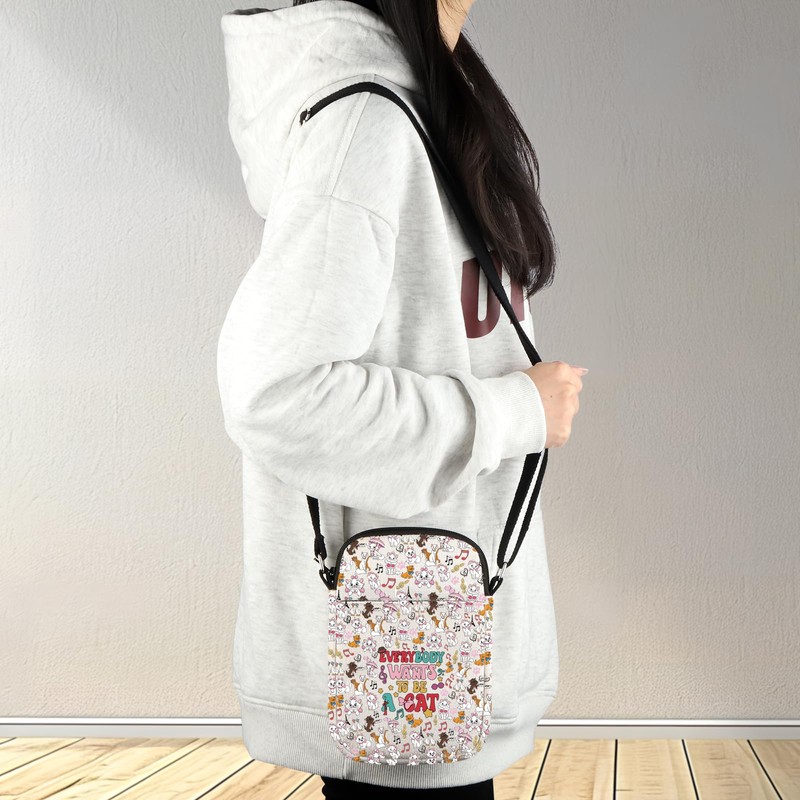 G2TUP Marie Cats Crossbody Bag Berlioz & Toulouse & Marie