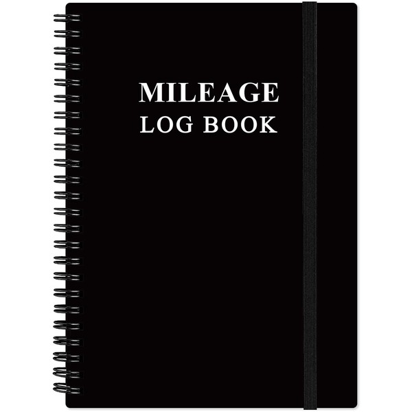 Auto Mileage Log Book for Taxes,Vehicle Maintenance Log Book,Mileage Tracker