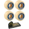 52mm Spitfire Wheels Formula Four Lock-Ins White/Blue Skateboard Wheels -