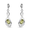 Miore MSAE005E Women's 925 Sterling Silver Peridot and Zirconia Drop