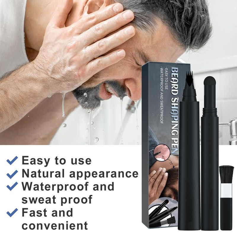 Beard Filler Pen Set, Beard Filling Pen Kit, Beard Filler