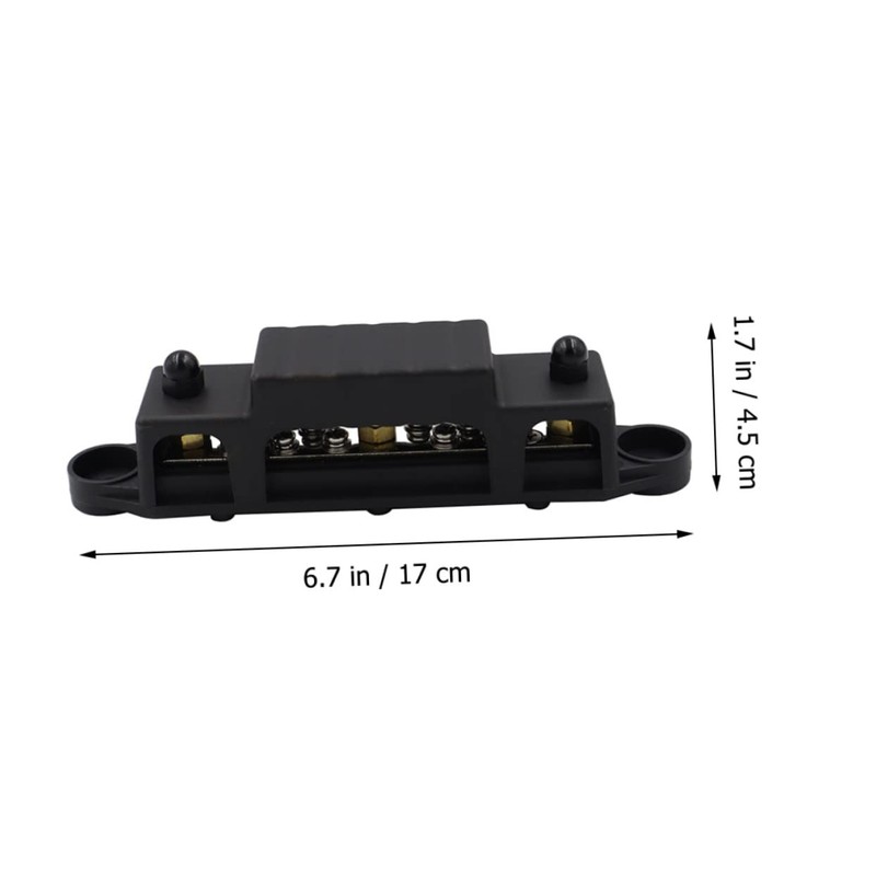 KONTONTY 1Set Terminal Bus Bar Distribution Block for Rv Car