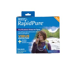 Rapid Pure Scout Inline Purifier for Hydration Pack -Inline Water Purifier for Hiking, Biking, and running 0.1 kilogram