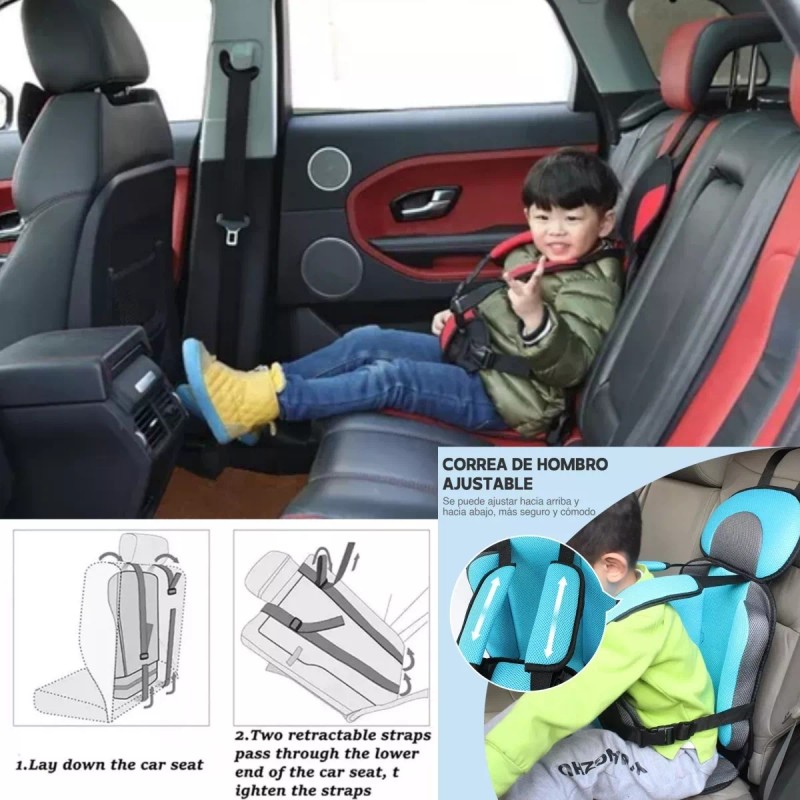 Dolores Asiento Para Bebe Carro Niños Autos Silla Portátil 0-6años