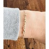 JENNYandJUDE Gold Fill Cluster Beaded Silk String Bracelet also available
