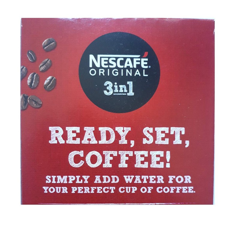 Nescafe 3in1 Original EU Made Long Expiry Date Individual Instant