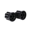 10Pcs Volume Control Knob D Shaped Shaft Hole Tone Speed