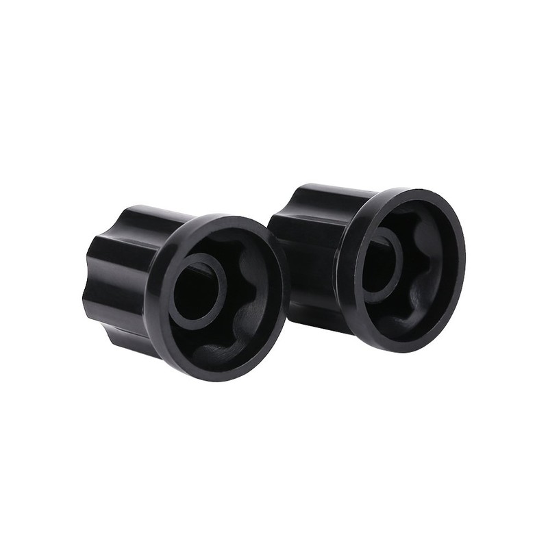 10Pcs Volume Control Knob D Shaped Shaft Hole Tone Speed