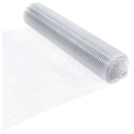 CAPHAUS Hardware Cloth, 19 Gauge with Mesh Size 1/2”, Hot-Dip Galvanized After Welding, Heavy Duty Welding Fencing for Cage Wire, Screen Doors, Tree Guards & Gutter Covers, Size Options Available