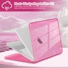 Teryeefi Gltter Case for MacBook Neo 13 inch Case 2026