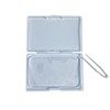 Manqianxun false eyelash adhesive storage box. Portable dust-proof transparent false