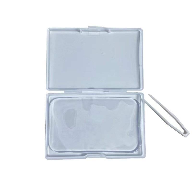 Manqianxun false eyelash adhesive storage box. Portable dust-proof transparent false