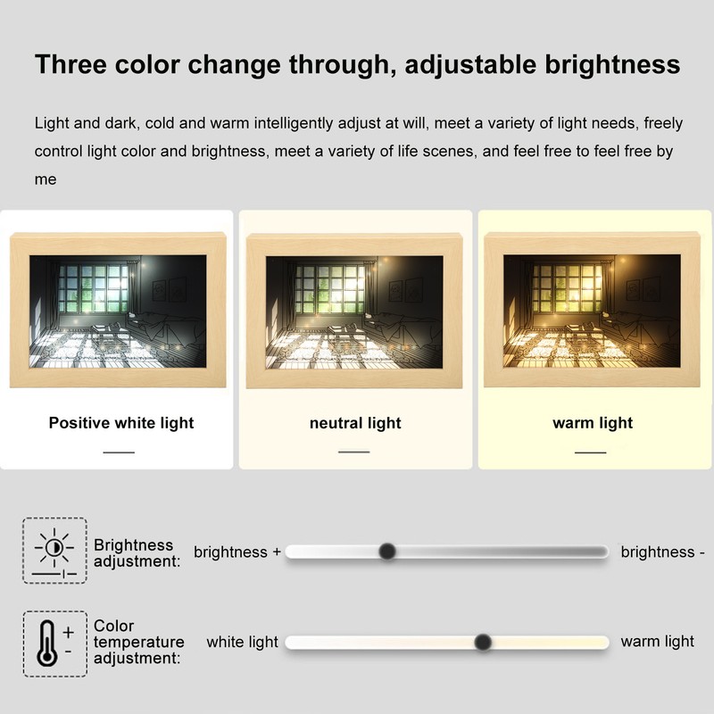 LED Light Painting USB Plug 3 Light Modes Brightness Adjustable