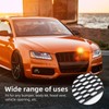 AggAuto 47"x16" ABS Plastic Universal Car Grill Mesh, Automotive Grille