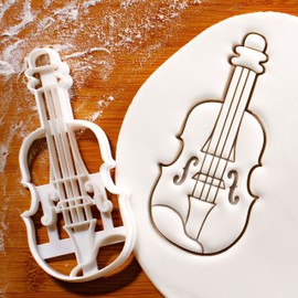 Violin cookie cutter, 1 piece - Bakerlogy