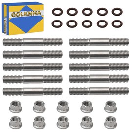 GOLKNHA Design Cool Head Studs Titanium Replacement Cylinder Stud Kit For Yamaha Banshee 350 YFZ350 1987-2006 OEM#PD300A PD300 PD909