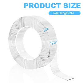 Vicloon Clear Edge Protector Strip, Edge Protector Strip Clear Soft Corner Protectors for Kids, Corner Protectors Furniture Table Edge Protectors Corner Guards for Baby Safety - 3 Meters