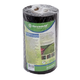 Floraworld Premium Lawn Edge Root Barrier 1000 x 11.5 x 20 cm Black