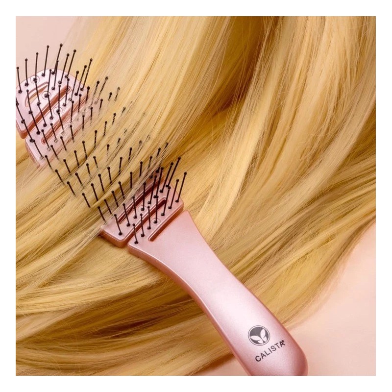 Calista Smoothie Hair Brush De-tangle Smooth Style Flexible Lightweight