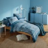 Erwin Müller Bed Linen Mako Satin Blue Size 155 x