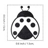 Ladybug Rubber Stamp, 3/5 Inch Small Mini Stamp for Scrapbooking