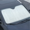 Riloer Aluminum Foil Windshield Sunshade with 2 Suction Cups, Windshield