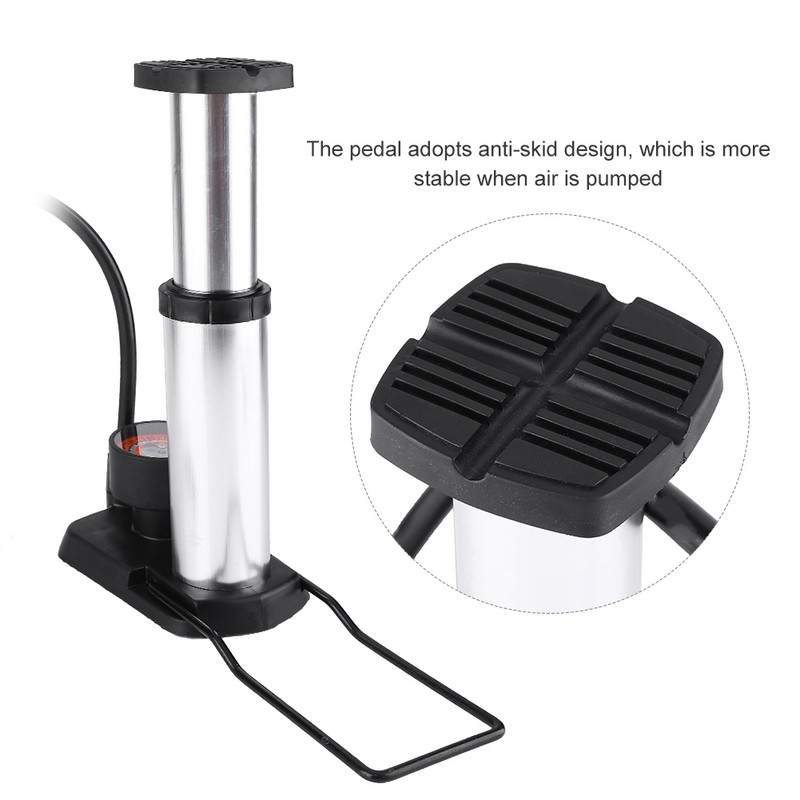Portable Foot Pedal Inflator High Pressure Air Pump for Electric