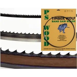 Timber Wolf 93.5" Three-Blade Curve/Ripping/Resawing Silicon Steel Bandsaw Blade Set