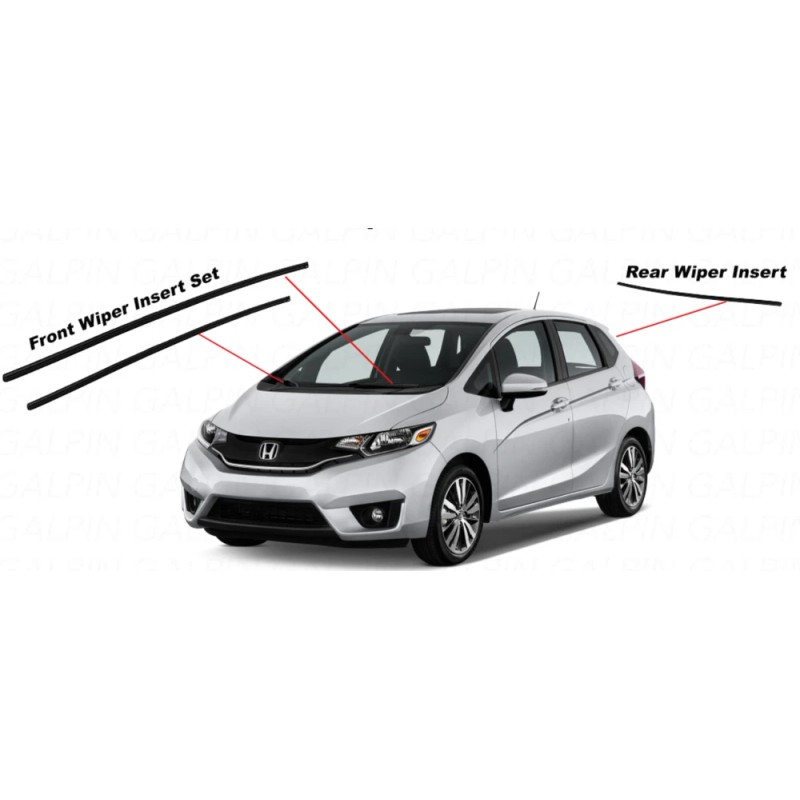 Autoparts NEW GENUINE HONDA FIT WIPER REFILL INSERT SET 2009