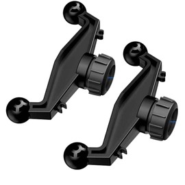 Aqualoach 0.7 inch (17 mm) Ball Head Extension Adapter Dual Prong Type Car Holder Compatible with 2 Branch Mount Base for Smartphones, Tablets, GPS, Rotation Adjustable