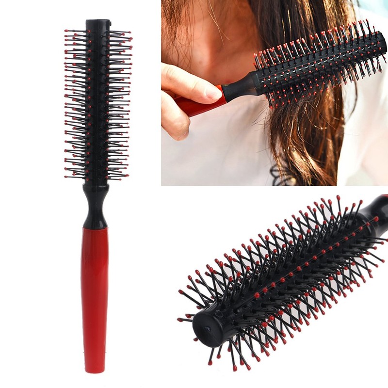 Roll Brush Round Hair Comb Curly Styling Care Curling Beauty