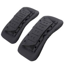 Modixun 2 Pack Shoulder Strap Pad, Breathable Backpack Strap Pads, Soft Mesh Cushion Shoulder Pads for Tactical Vest, Plate Carrier, Chest Rig, Sling Bag, Duffle Bag (Black)