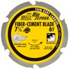 IVY Classic 36482 7-1/4" 6 Tooth Fiber-Cement Cutting Carbide Circular