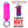 Lighter Holder for J6 BIC Lighters. Silicone case has a