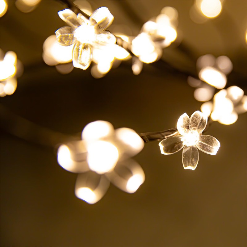 Tybeeu 5ft Lighted Cherry Blossom Tree with 184 Warm White
