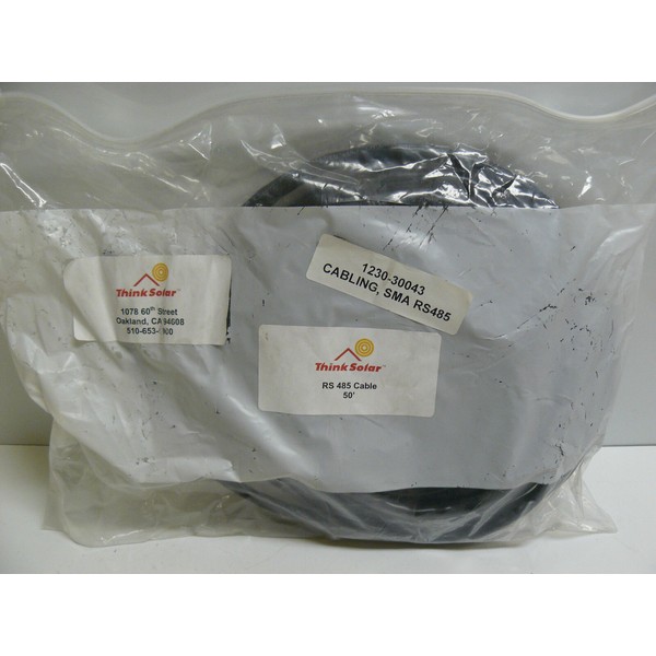 THINK SOLAR RS 485 CABLE 50' BELDEN 31070 SHIELDED FOR