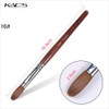 Kads Kolinsky Acrylic Nail Brush Rosewood Nail Art Manicure Tool