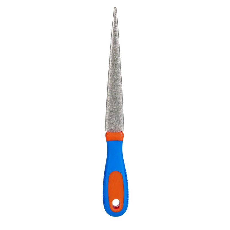 10 Inch Diamond File Professionals Garden Tool Sharpener 2-Sided Flat