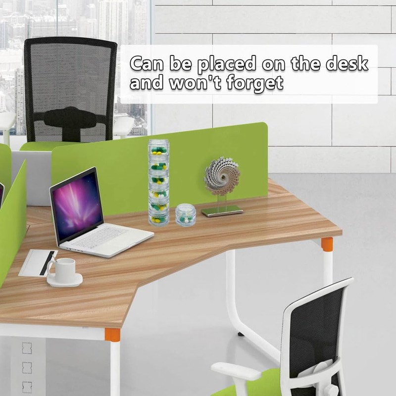 HaiSea Weekly Travel Pill Planner-Monthly Pill Organizer, Daily Month Pill