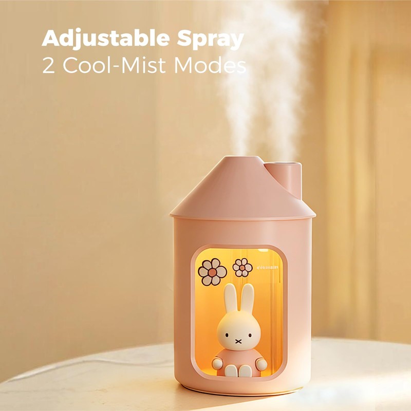 Mipow X Miffy Double Spray Humidifier 2.0 Smart App-Control RGB